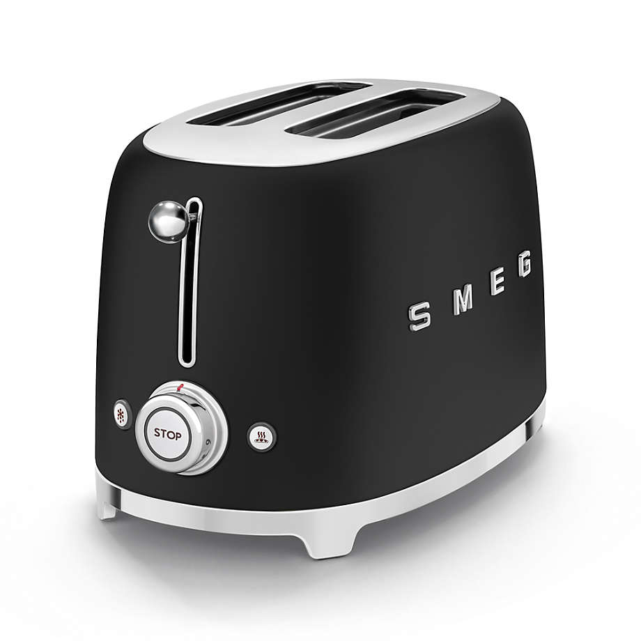 Smeg black 2024 matte toaster