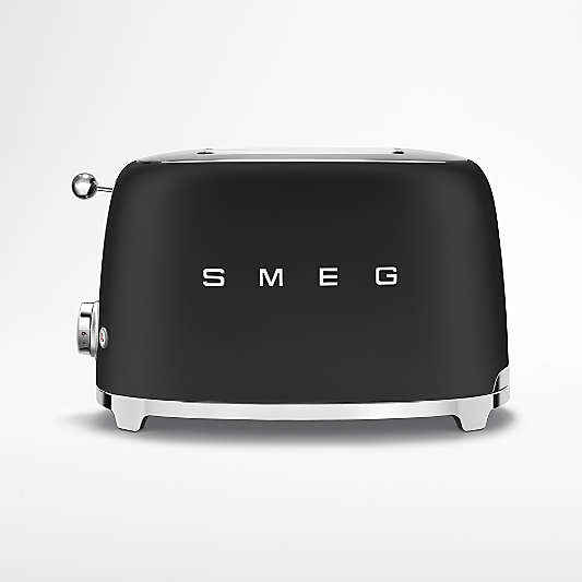 SMEG Black 2-Slice Retro Toaster