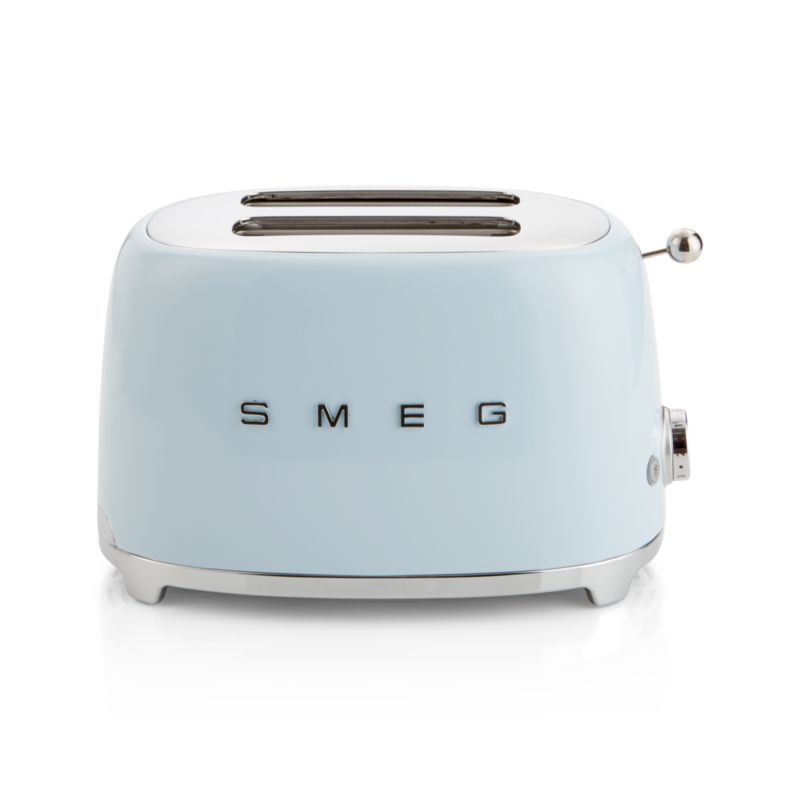 SMEG Pastel Blue 2-Slice Toaster - image 6 of 10