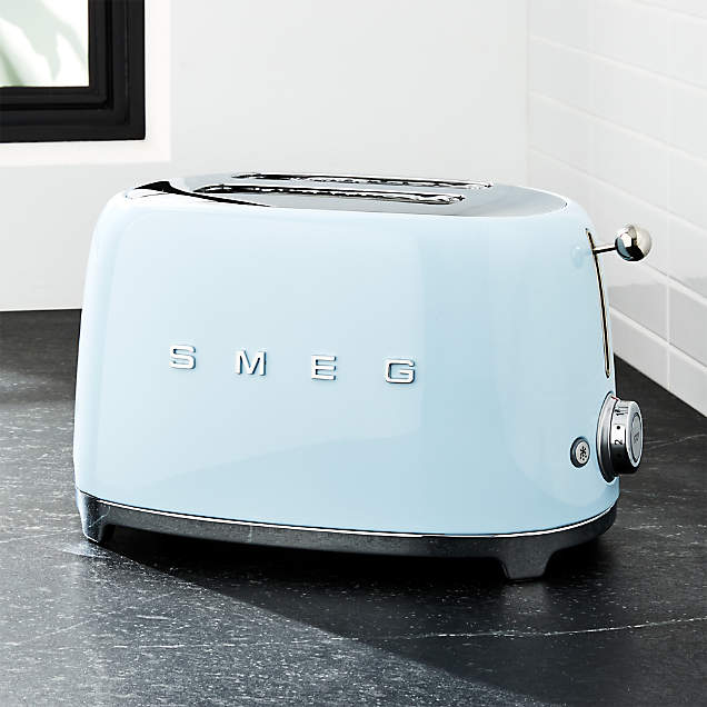 Smeg Cream 4Slice Toaster + Reviews Crate & Barrel