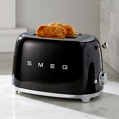 View SMEG Black 2-Slice Retro Toaster details