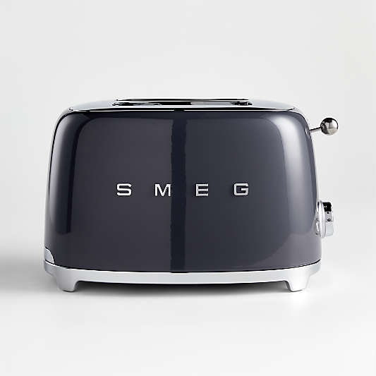 SMEG Slate Grey 2-Slice Toaster