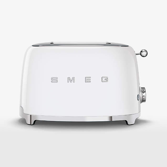 Smeg Slate Grey 2Slice Toaster + Reviews Crate & Barrel