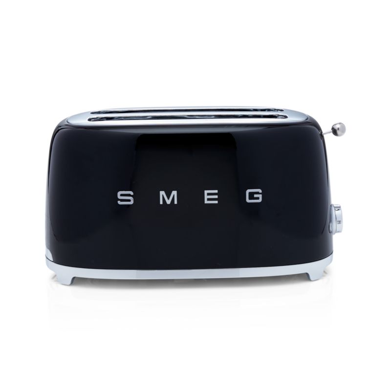 SMEG Black 4-Slice Toaster - image 6 of 10