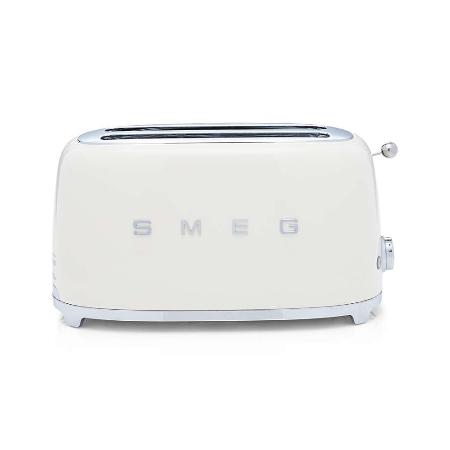  Smeg 50s Retro Line Cream 4x4 Slot Toaster: Home & Kitchen