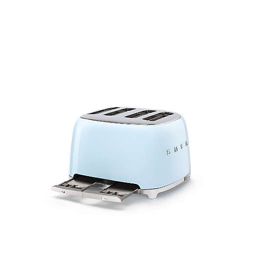 SMEG Pastel Blue 4x4-Slice Toaster