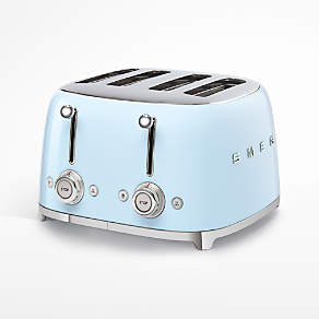 Smeg 50's Retro Style Electric Hand Mixer, HMF01PBUS, PASTEL Blue.