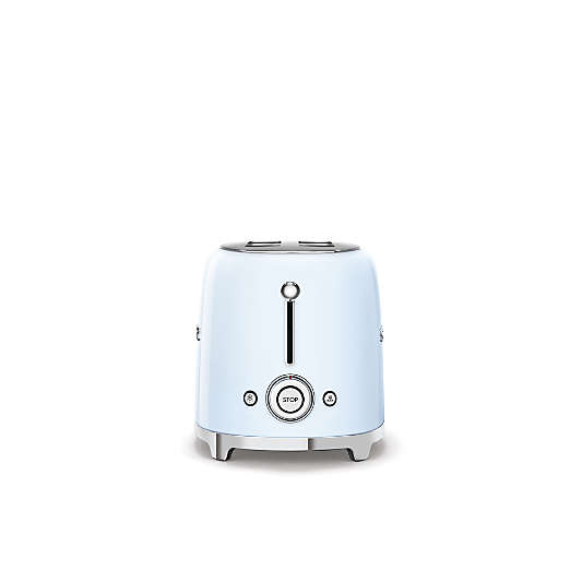 SMEG Pastel Blue 2-Slice Toaster