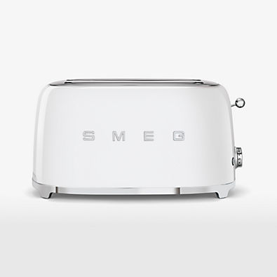 View SMEG White 4-Slice Long Slot Retro Toaster details