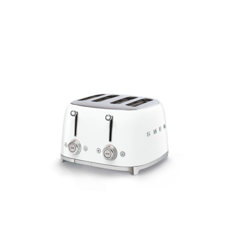 SMEG White 4x4-Slice Toaster - image 4 of 8