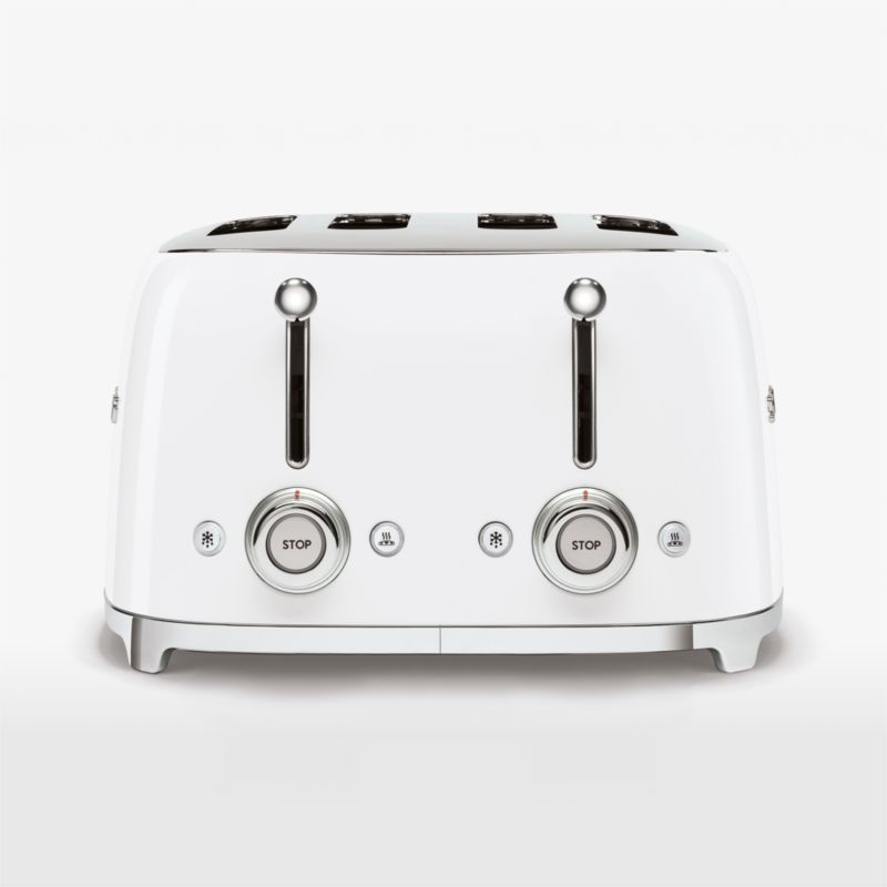 SMEG White 4x4-Slice Toaster - image 0 of 8