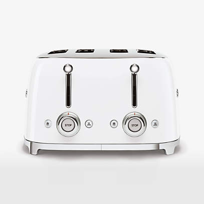Smeg 4-Slice Toaster-Chrome