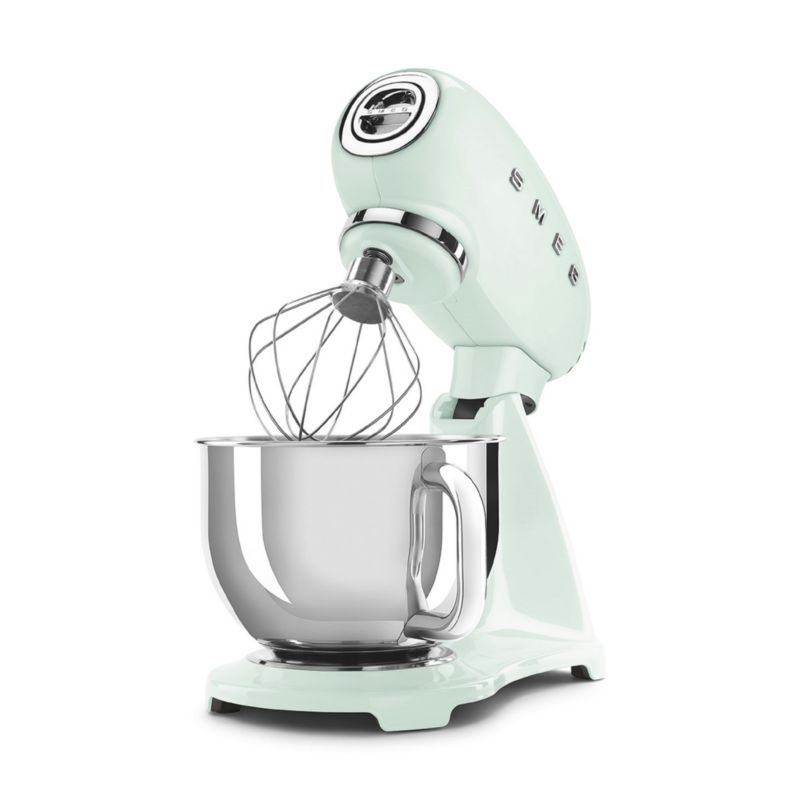 SMEG Full-Color Pastel Green 5-Qt. Stand Mixer