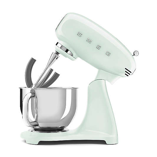 SMEG Full-Color Pastel Green 5-Qt. Stand Mixer