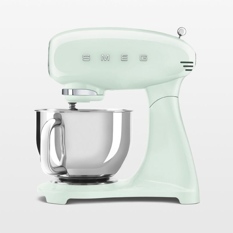 Smeg Pastel Green 9-Speed Hand Mixer + Reviews, Crate & Barrel