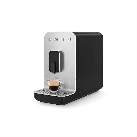 SMEG Black Automatic Coffee and Espresso Machine