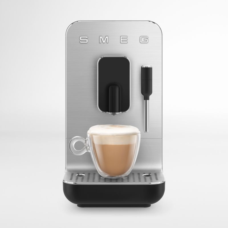 Smeg Taupe Automatic Coffee and Espresso Machine with Milk Frother +  Reviews