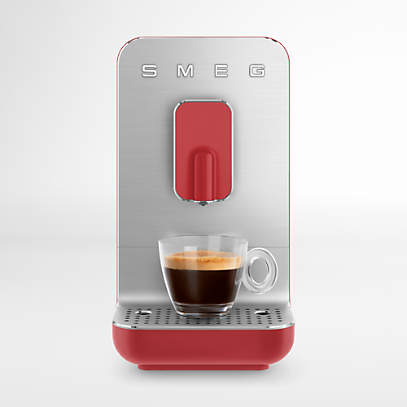 voor constant Sterkte Smeg Red Automatic Coffee and Espresso Machine | Crate & Barrel