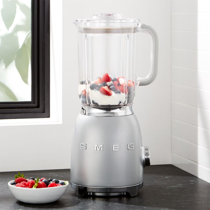 Smeg Red Retro Blender + Reviews | Crate & Barrel