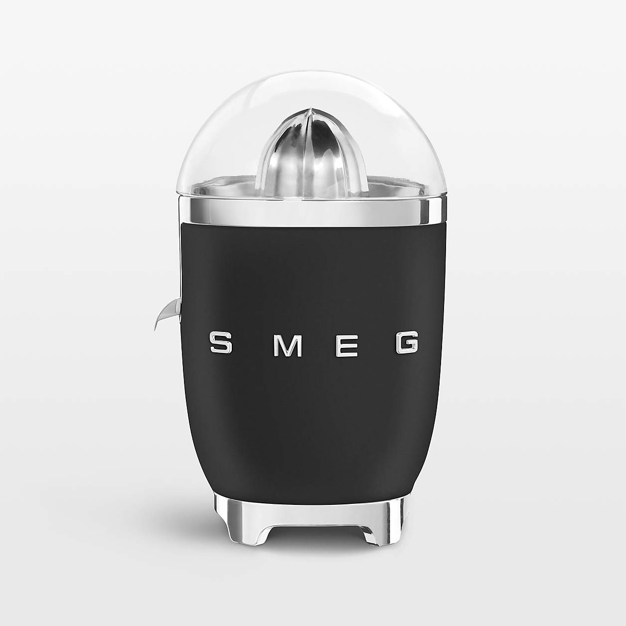 Smeg Matte Black Citrus Juicer Crate & Barrel