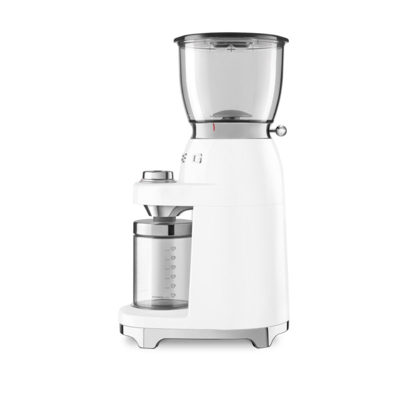 SMEG White Conical Burr Coffee Grinder - image 2 of 3