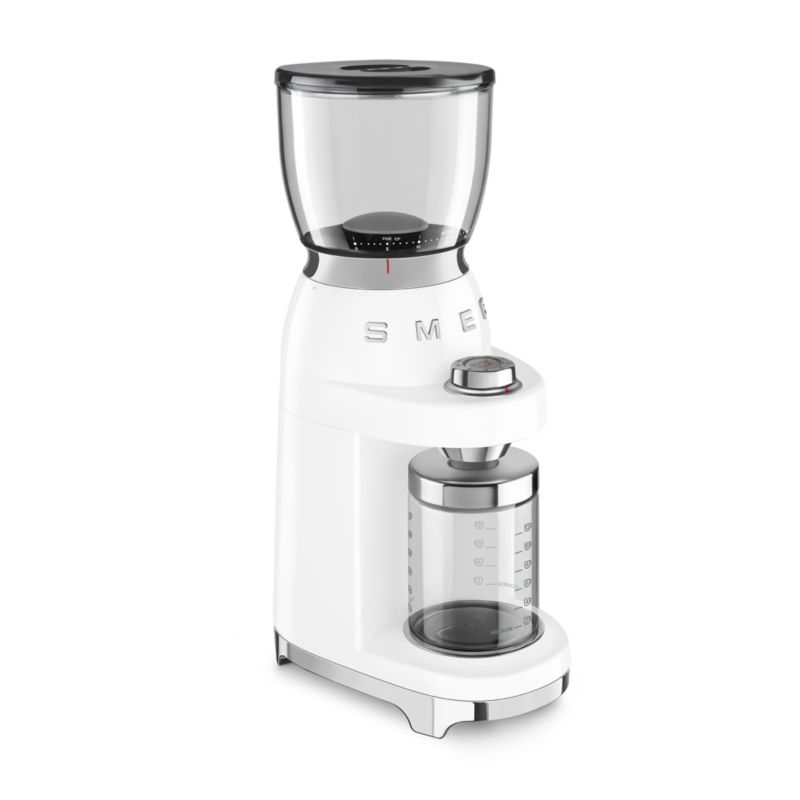 SMEG White Conical Burr Coffee Grinder - image 1 of 3