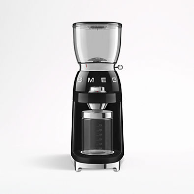 View SMEG Black Conical Burr Coffee Grinder details