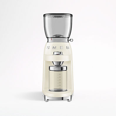 View SMEG Cream Conical Burr Retro Coffee Grinder details