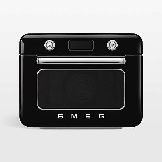 SMEG Black Countertop Air Fry Oven With Steam