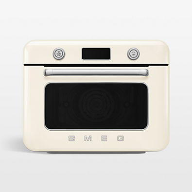 View SMEG Cream Countertop Air Fry Oven With Steam details