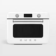 SMEG White Countertop Air Fry Oven with Steam