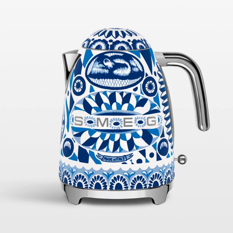 SMEG Dolce & Gabbana Blu Mediterrano Electric Kettle - image 0 of 5