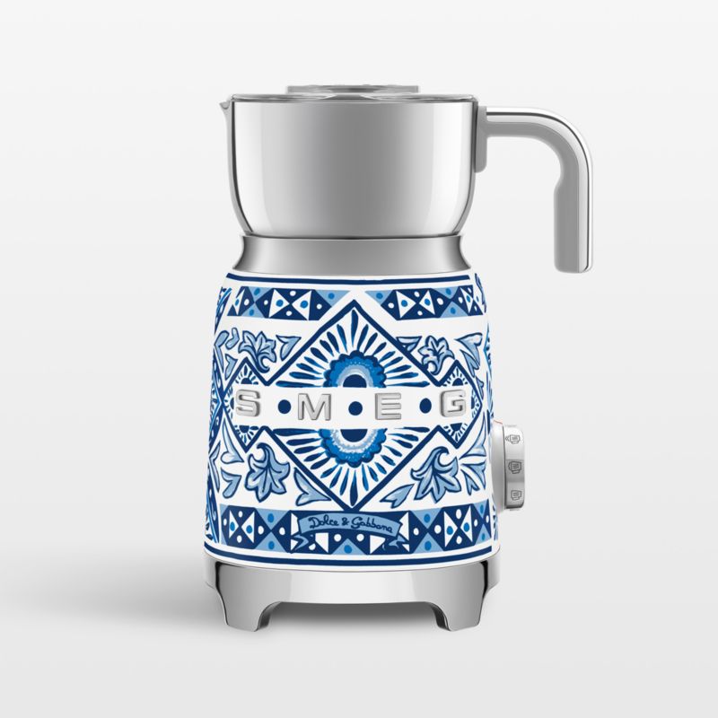 SMEG Dolce & Gabbana Blu Mediterrano Milk Frother - image 0 of 2