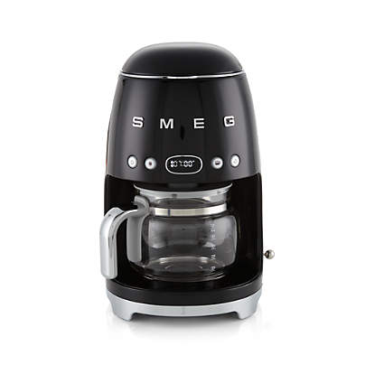 SMEG Black Retro Drip Coffee Maker