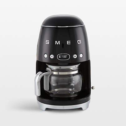 SMEG Black Retro Drip Coffee Maker