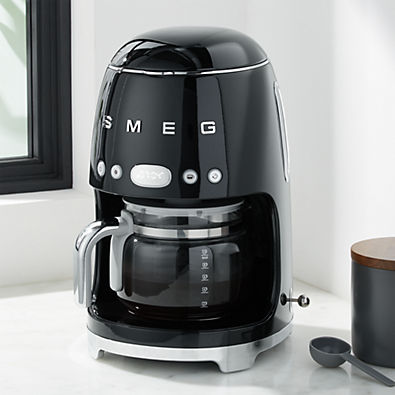 View SMEG Black Drip Coffee Maker details