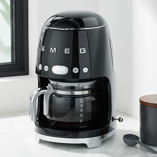 SMEG Black Drip Coffee Maker