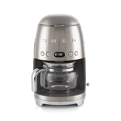 SMEG Stainless Steel Retro Drip Coffee Maker