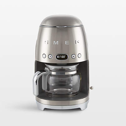 SMEG Stainless Steel Retro Drip Coffee Maker