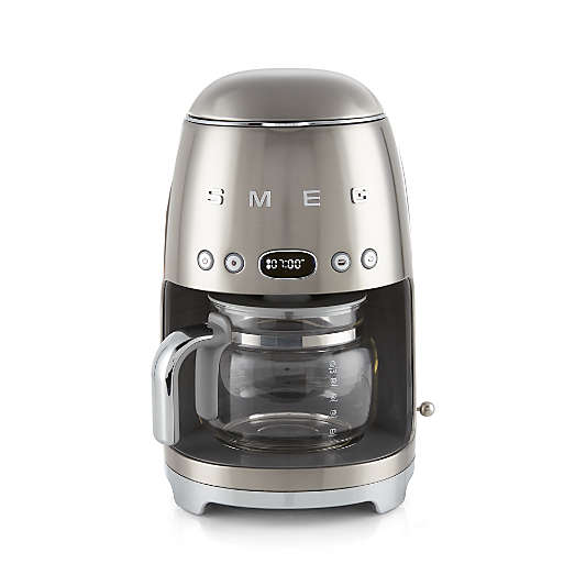 SMEG Stainless Steel Retro Drip Coffee Maker