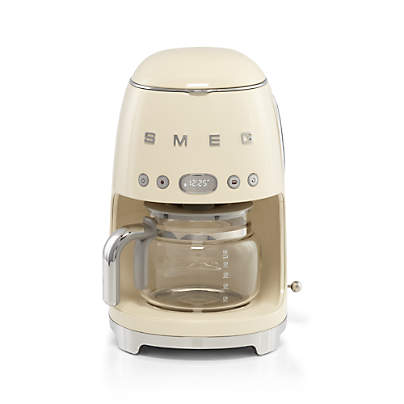 SMEG Cream Retro Drip Coffee Maker