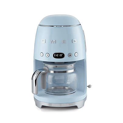 SMEG Pastel Blue Retro Drip Coffee Maker