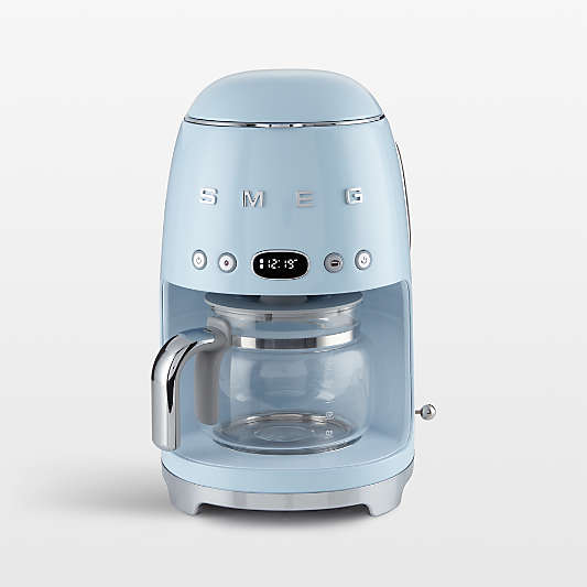 SMEG Pastel Blue Retro Drip Coffee Maker