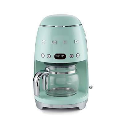SMEG Pastel Green Retro Drip Coffee Maker