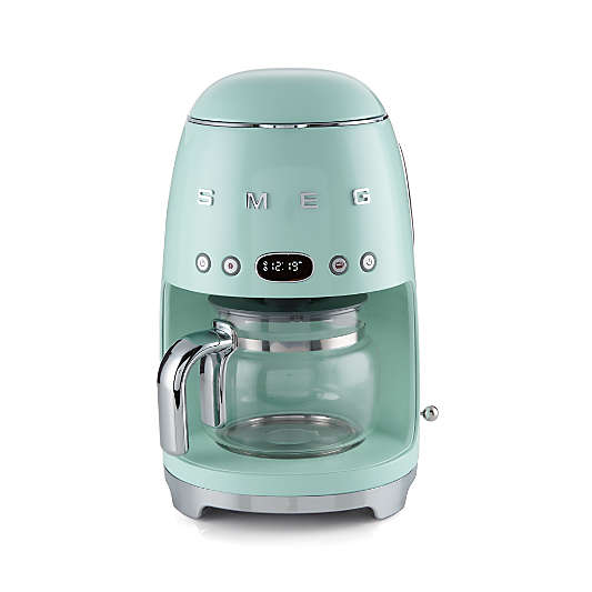 SMEG Pastel Green Retro Drip Coffee Maker
