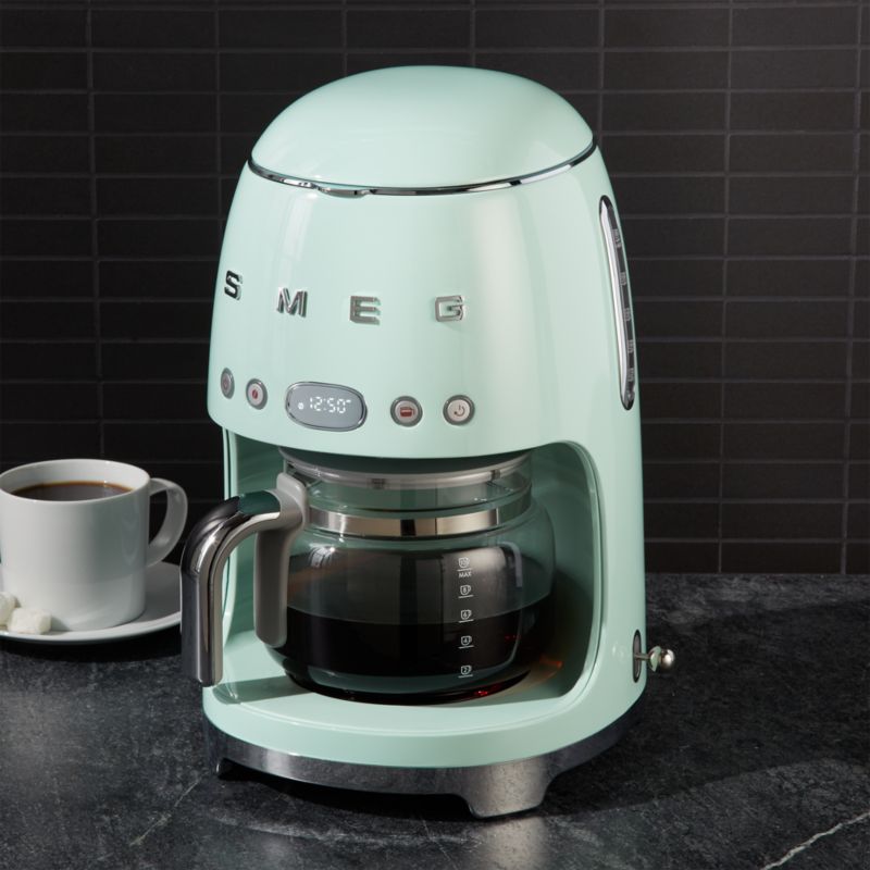 Smeg Pastel Green Drip Coffee Maker