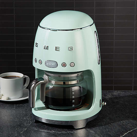 SMEG Pastel Green Drip Coffee Maker