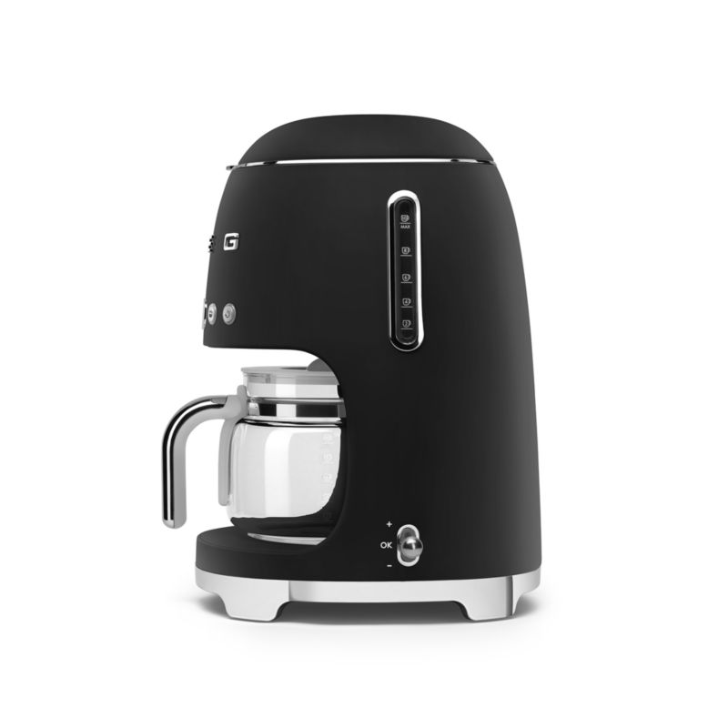 SMEG Matte Black Drip Coffee Maker - image 3 of 4