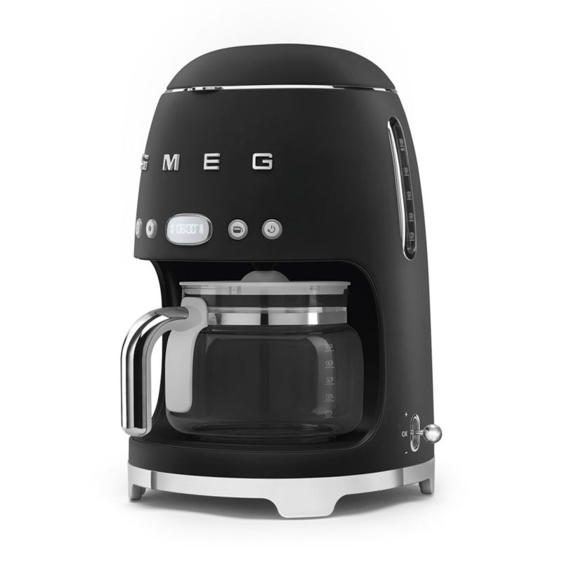 SMEG Matte Black Drip Coffee Maker - image 2 of 4