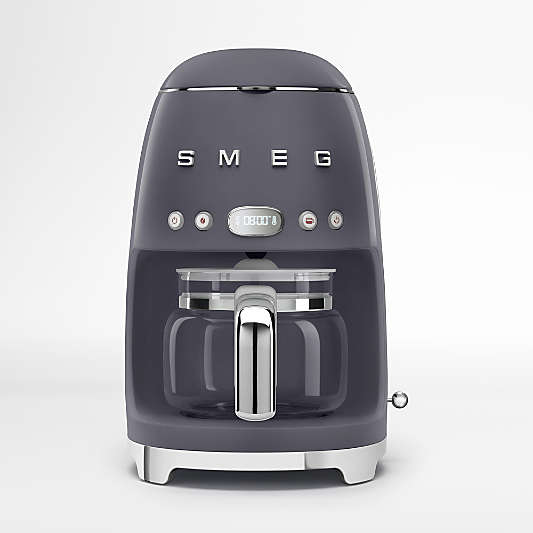 SMEG Slate Grey Drip Coffee Maker